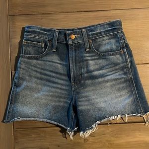 Madewell perfect jean short